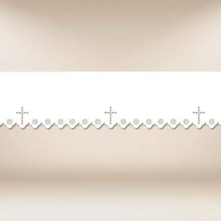 Couverture ajourée pour balustrades avec croix