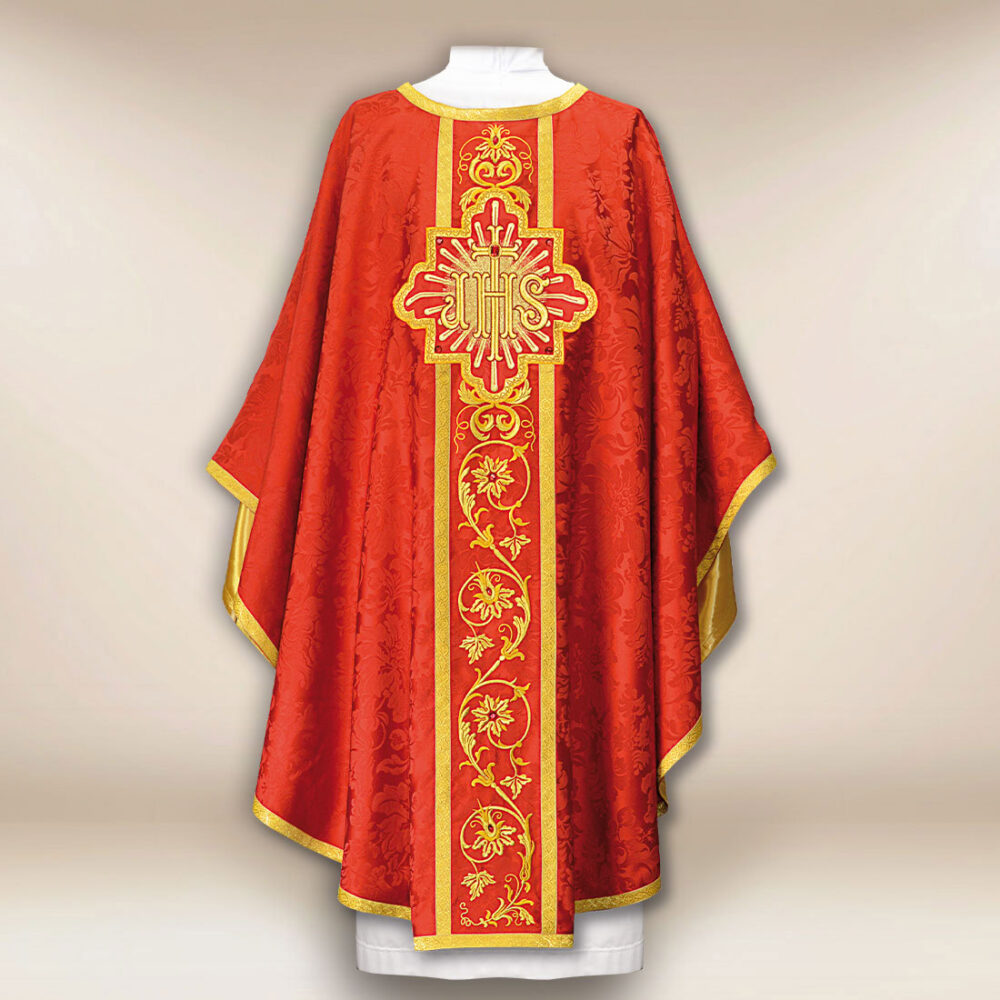 Ornat haftowany “Massimo-Rosso”
