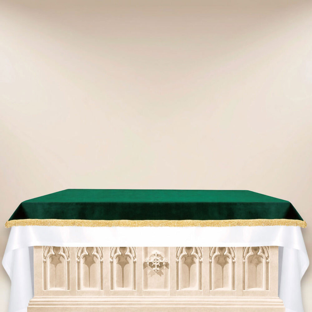 Couverture d’autel en velours
