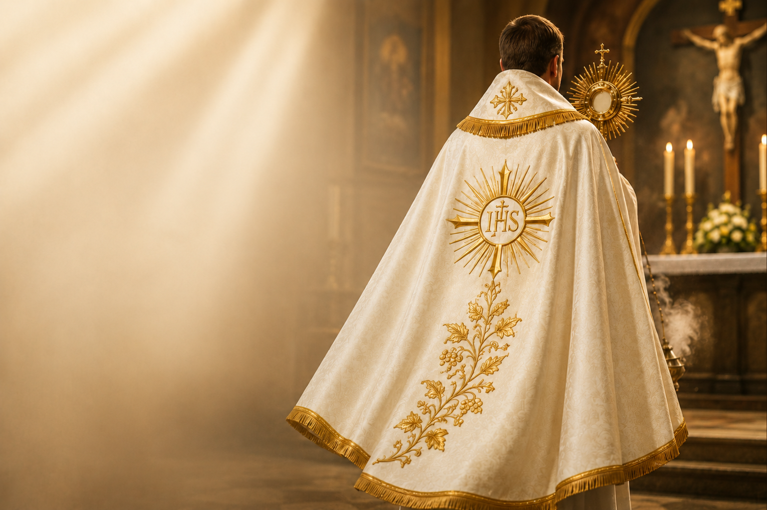 Quand utilise-t-on la chape liturgique ? Guide pour les paroisses