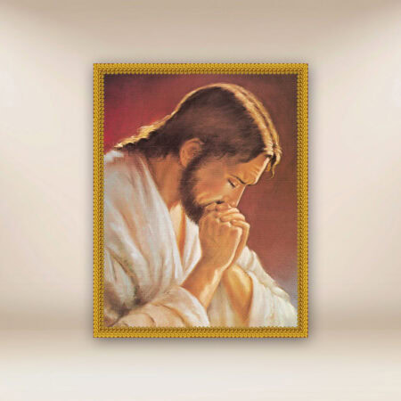 image religieuse sur tissu Jésus-Christ