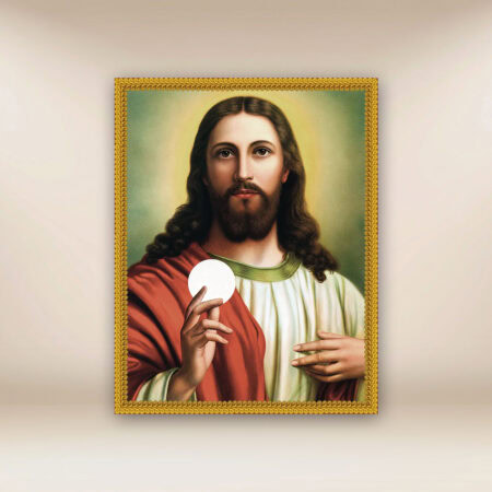 Image religieuse sur tissu Jésus-Christ