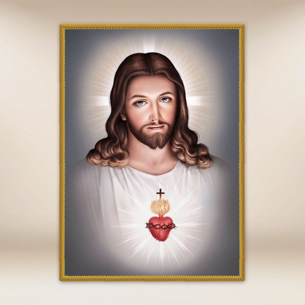 Grande décoration liturgique Cœur de Jésus