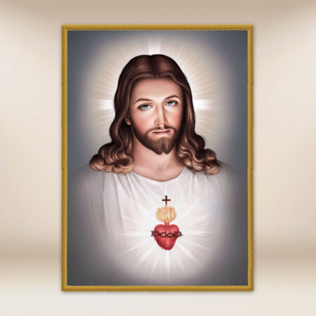 Grande décoration liturgique Cœur de Jésus