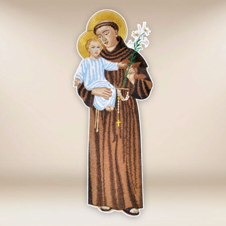 application brodée Saint Antoine