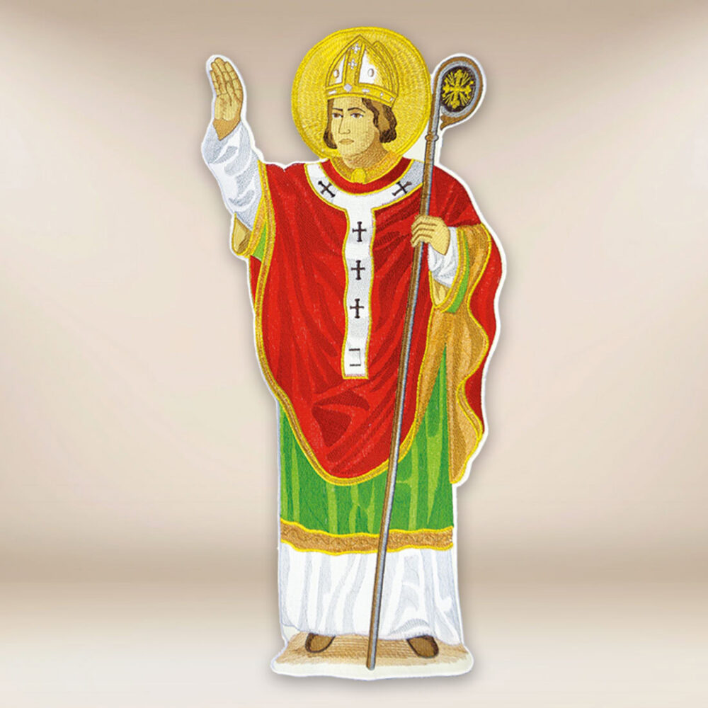 application brodée Saint Stanislas