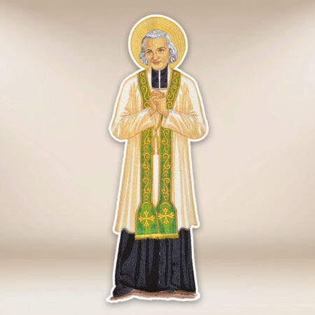 Application brodée "Saint Jean-Marie Vianney"