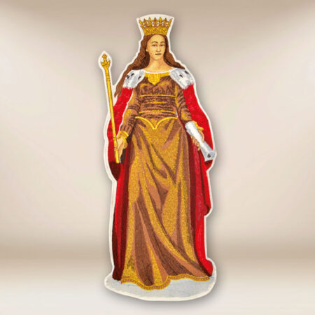 Application brodée Sainte Hedwige