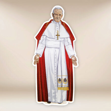 Application brodée Saint Jean-Paul II