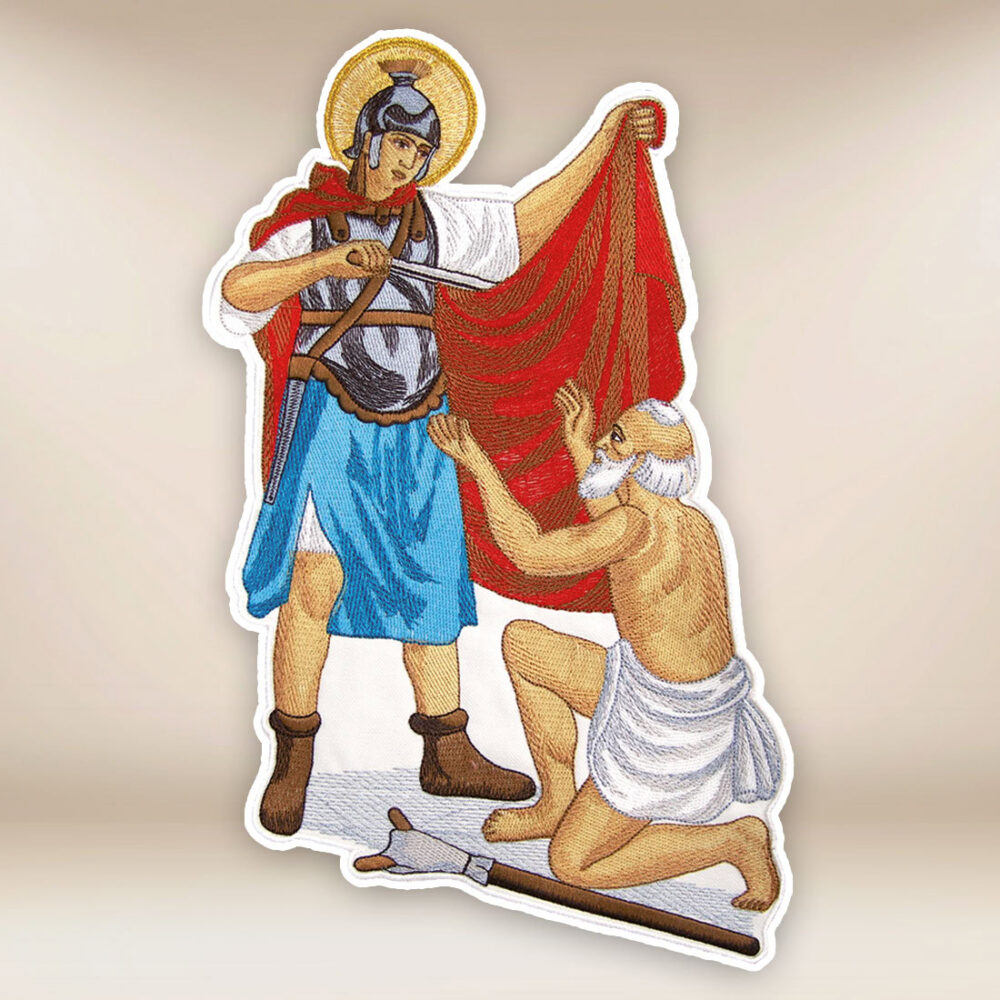 application brodée Saint Martin