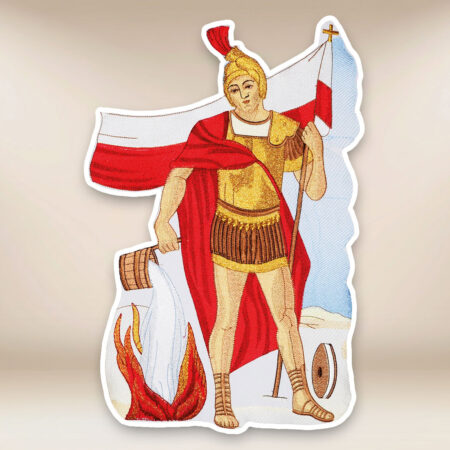 application brodée Saint Florian
