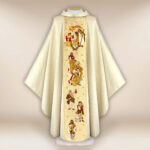 Chasuble brodée pour Noël