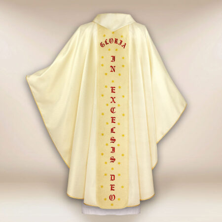 Chasuble brodée pour Noël