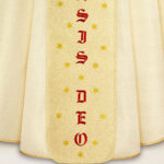 Chasuble brodée pour Noël