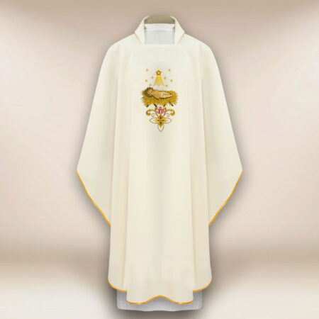 Chasuble brodée festive