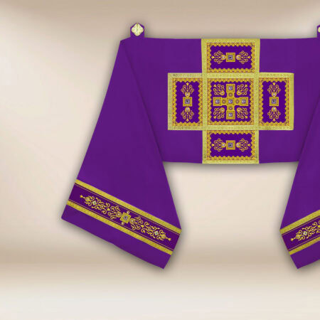 Voile huméral avec broderie de croix