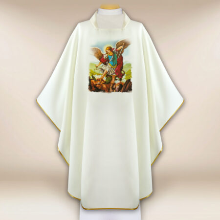 Chasuble avec l'image de Michel Archange