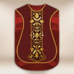 Chasuble romaine réplique Cœur de Jésus