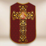 Chasuble romaine réplique Cœur de Jésus