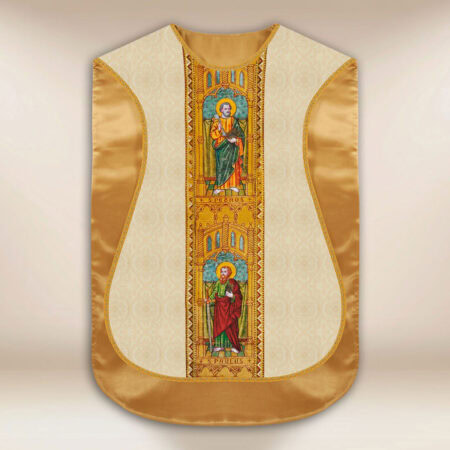 Chasuble romaine réplique de la Dernière Cène