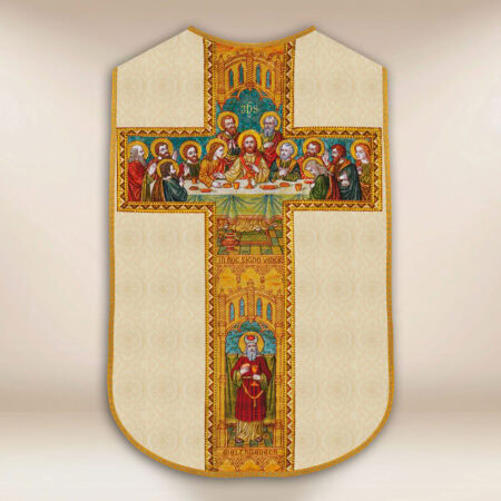Chasuble romaine réplique de la Dernière Cène