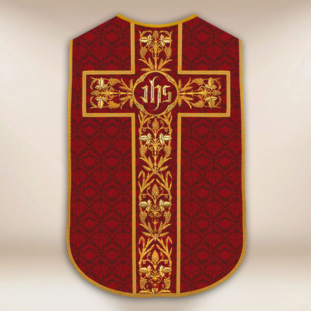 Chasuble romaine réplique IHS
