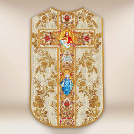 Chasuble romaine réplique avec images