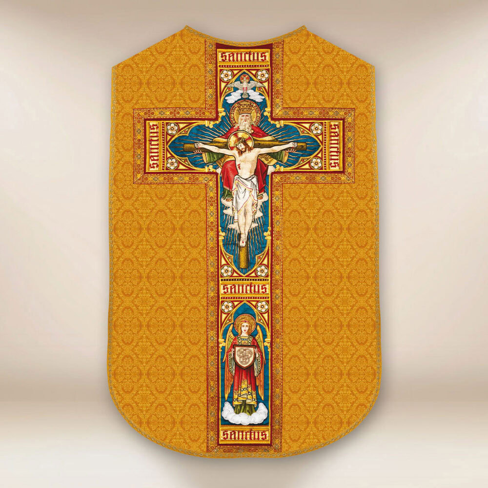 Chasuble romaine réplique Sainte Trinité