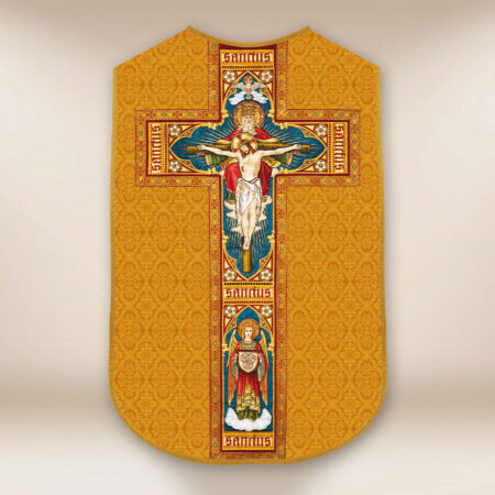 Chasuble romaine réplique Sainte Trinité