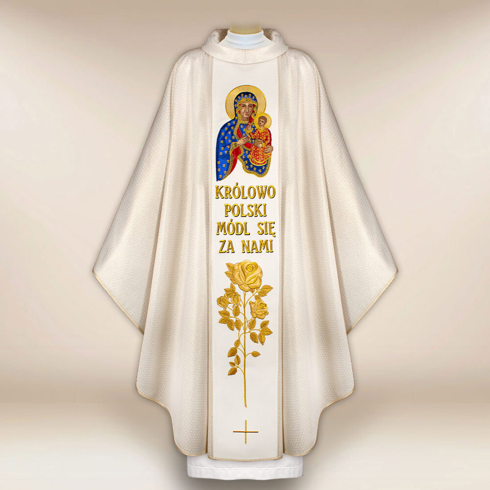 Chasuble brodée Patriotique