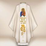 Chasuble brodée Patriotique