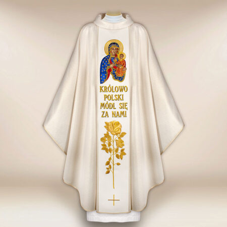 Chasuble brodée Patriotique