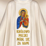 Chasuble brodée Patriotique