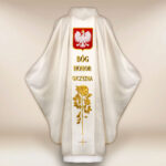 Chasuble brodée Patriotique