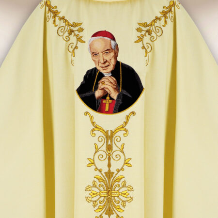 Chasuble brodée Primat du Millénaire Stefan Wyszyński