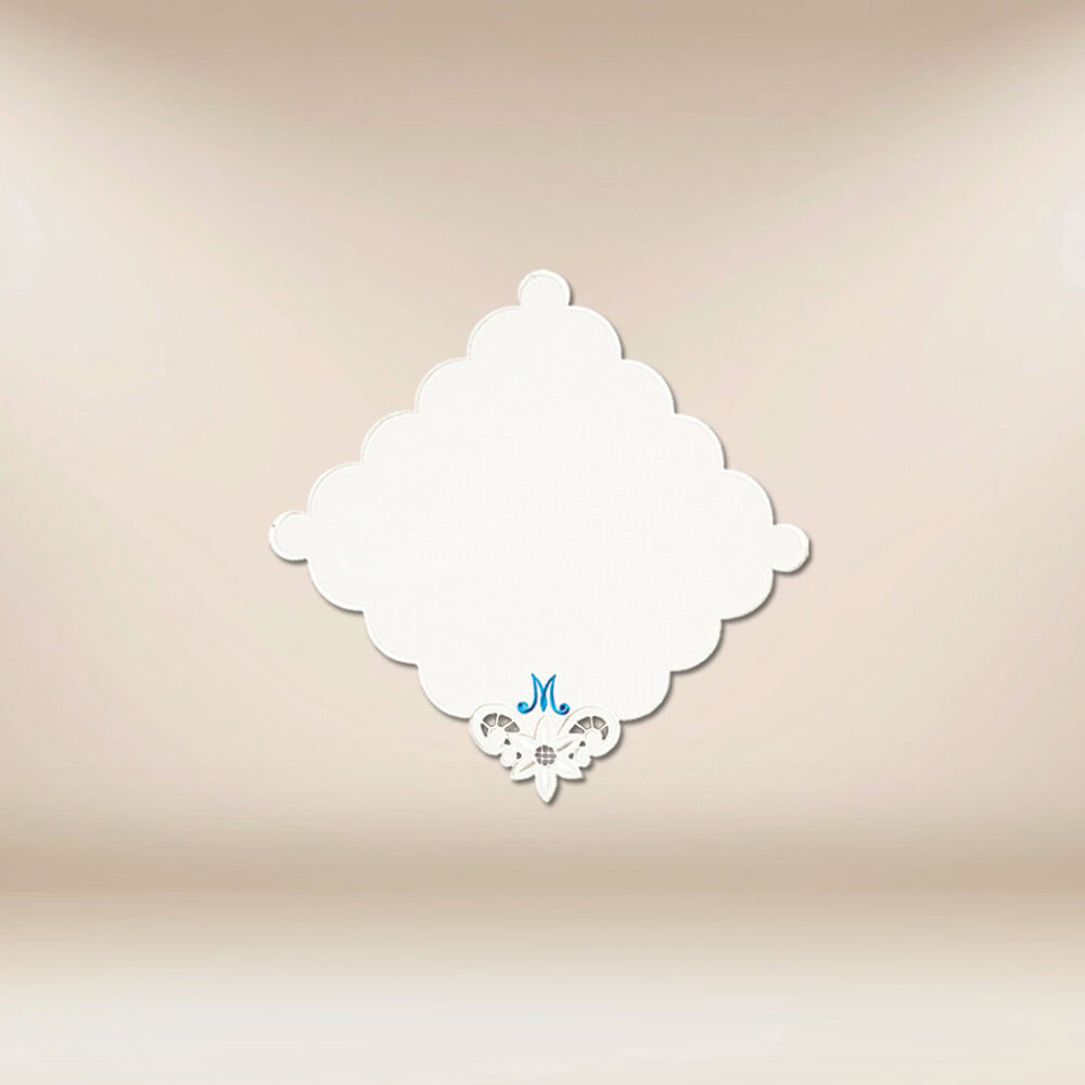 Nappe d’autel mariale 32cm×32cm