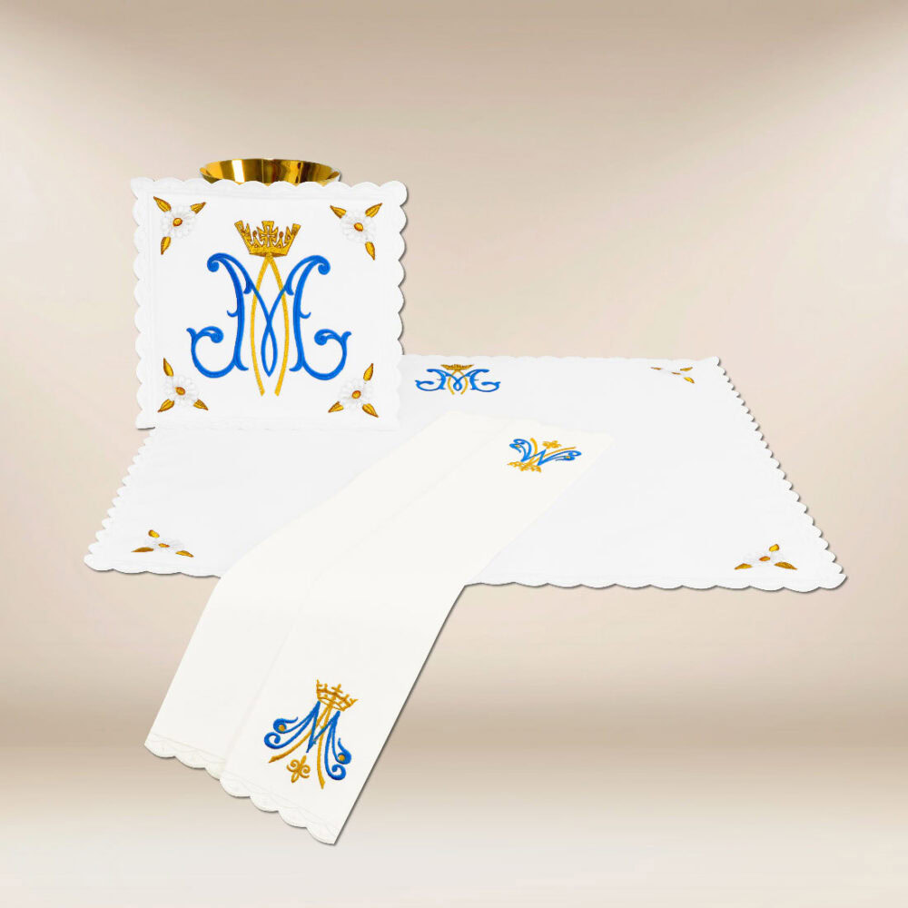 Linge de calice marial