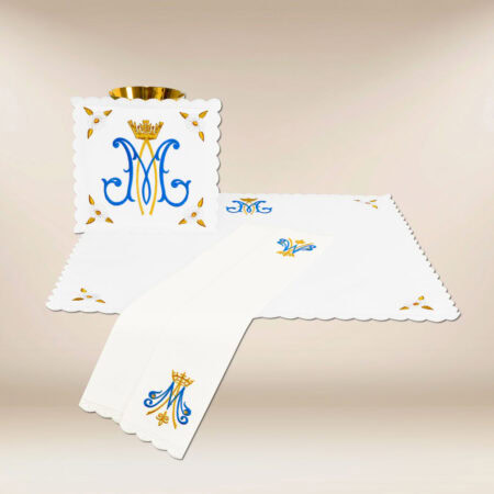 Linge de calice marial