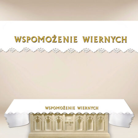 Nappe d’autel imprimée au laser « Wspomożenie Wiernych »