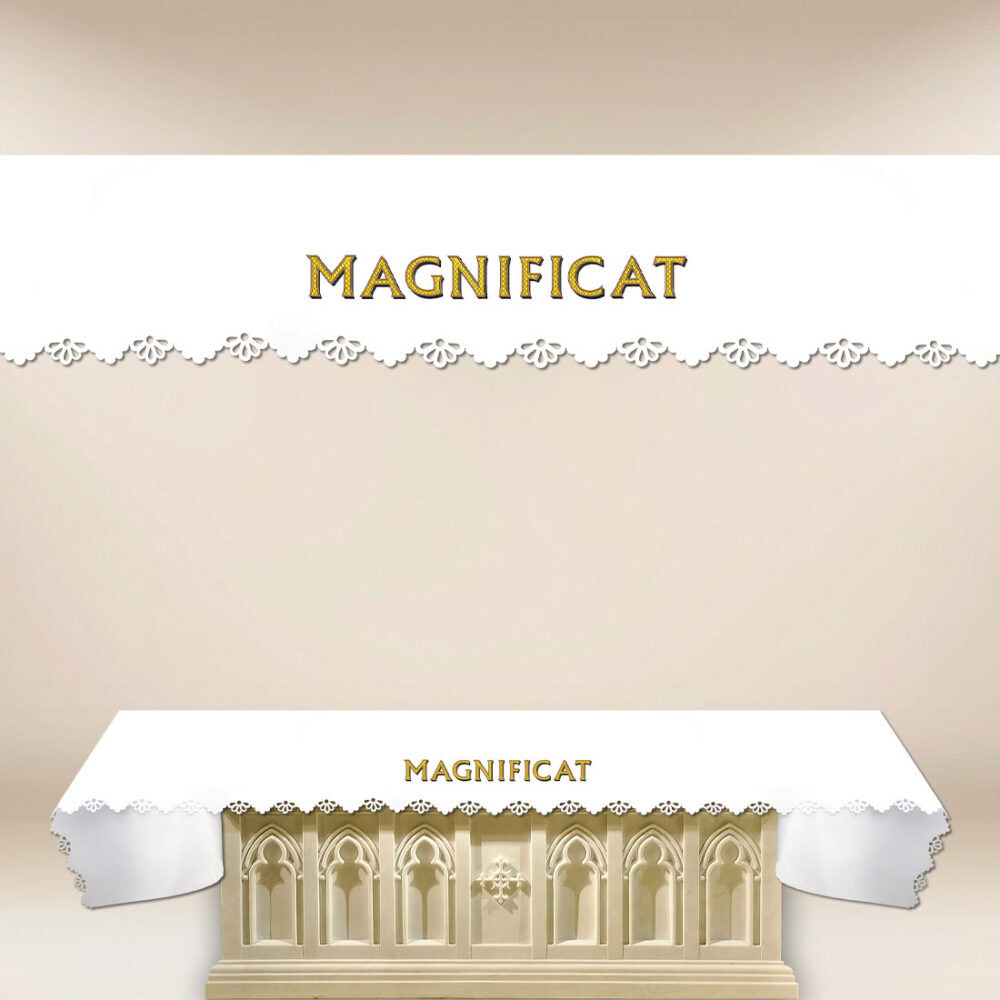 Nappe d’autel imprimée "Magnificat"