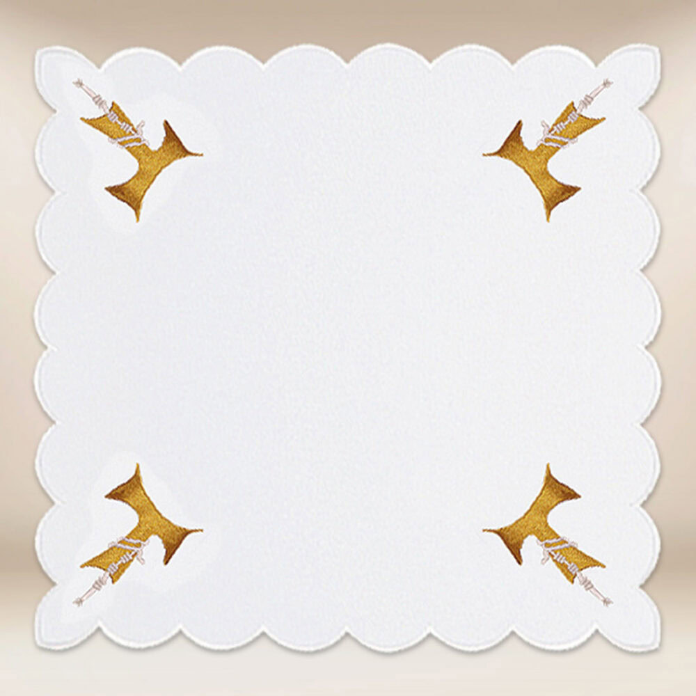 Serviette brodée liturgique