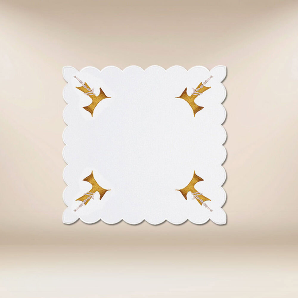 Serviette brodée liturgique