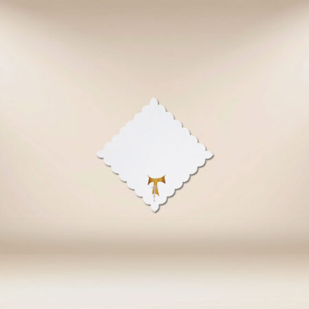 Linge brodé "Franciscain" 32x32