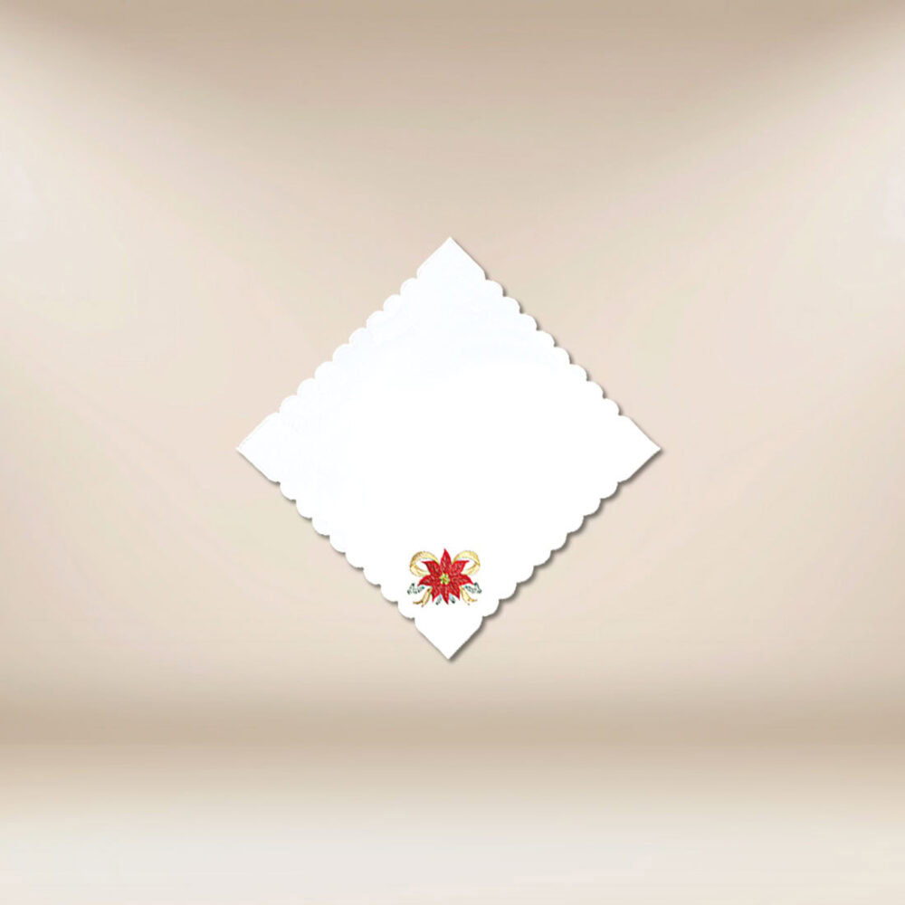 serviette brodée liturgique