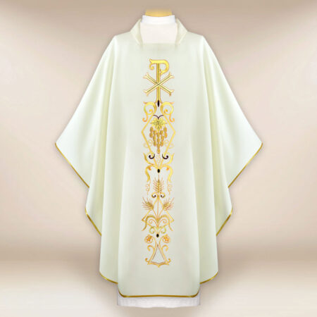 Chasuble liturgique PX écru