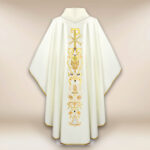 Chasuble liturgique PX écru