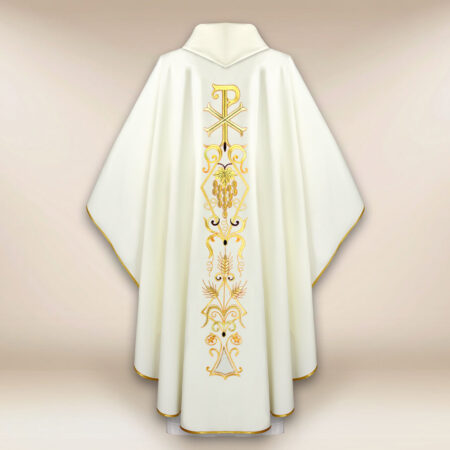 Chasuble liturgique PX écru
