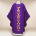 Chasuble liturgique PX violette