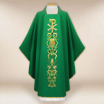 Chasuble liturgique PX vert