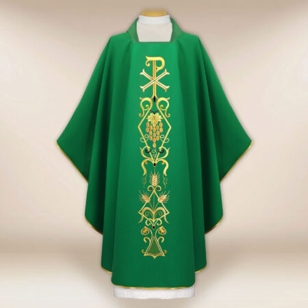 Chasuble liturgique PX vert